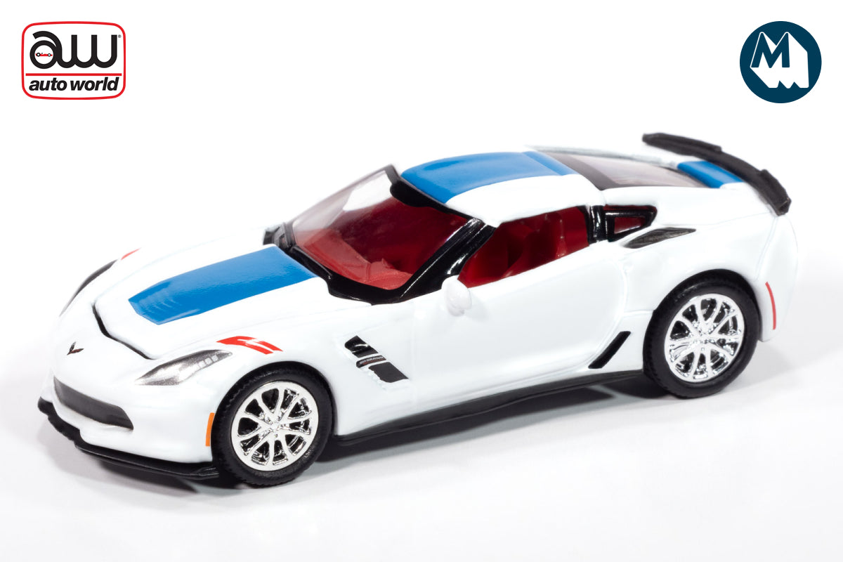 2018 Chevy Corvette Grand Sport (Arctic White)