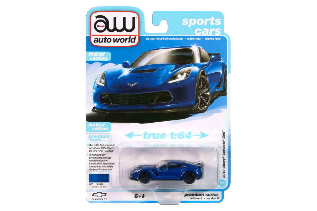 2019 Chevy Corvette Z06 (Elkhart Lake Blue)