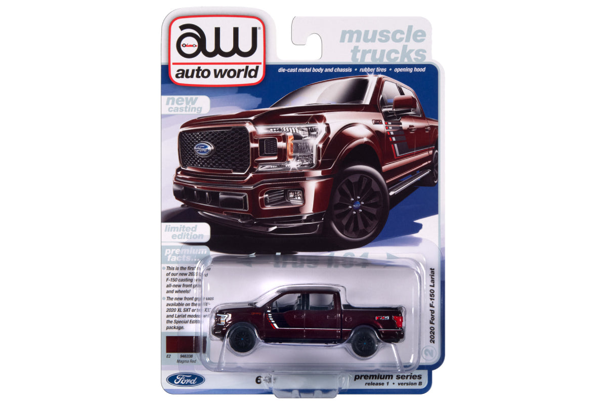 2020 Ford F-150 Lariat (Magma Red)