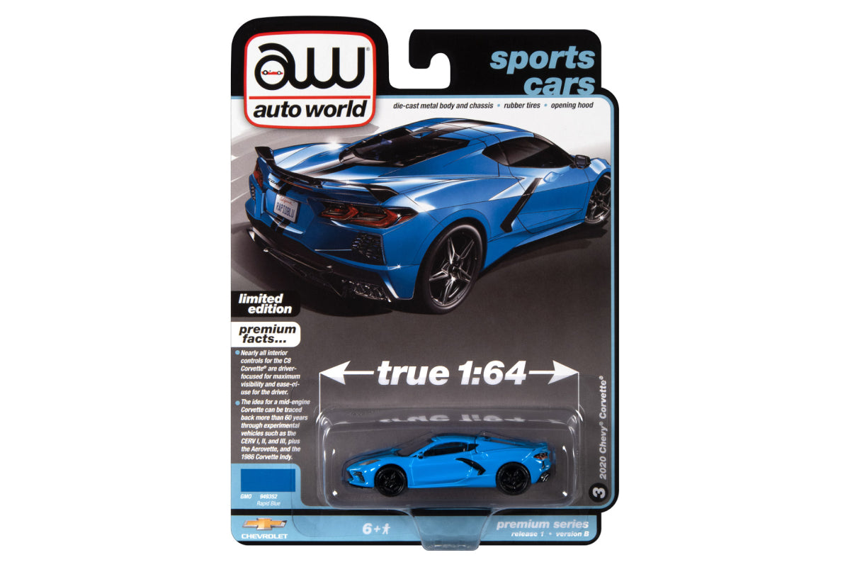 2020 Chevrolet Corvette (Rapid Blue)