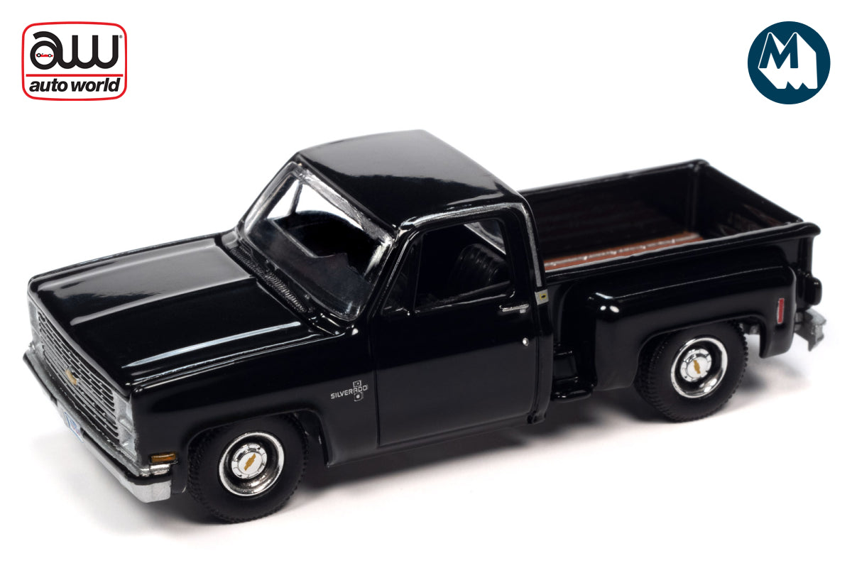 1983 Chevrolet Silverado Stepside - Lowered (Black)