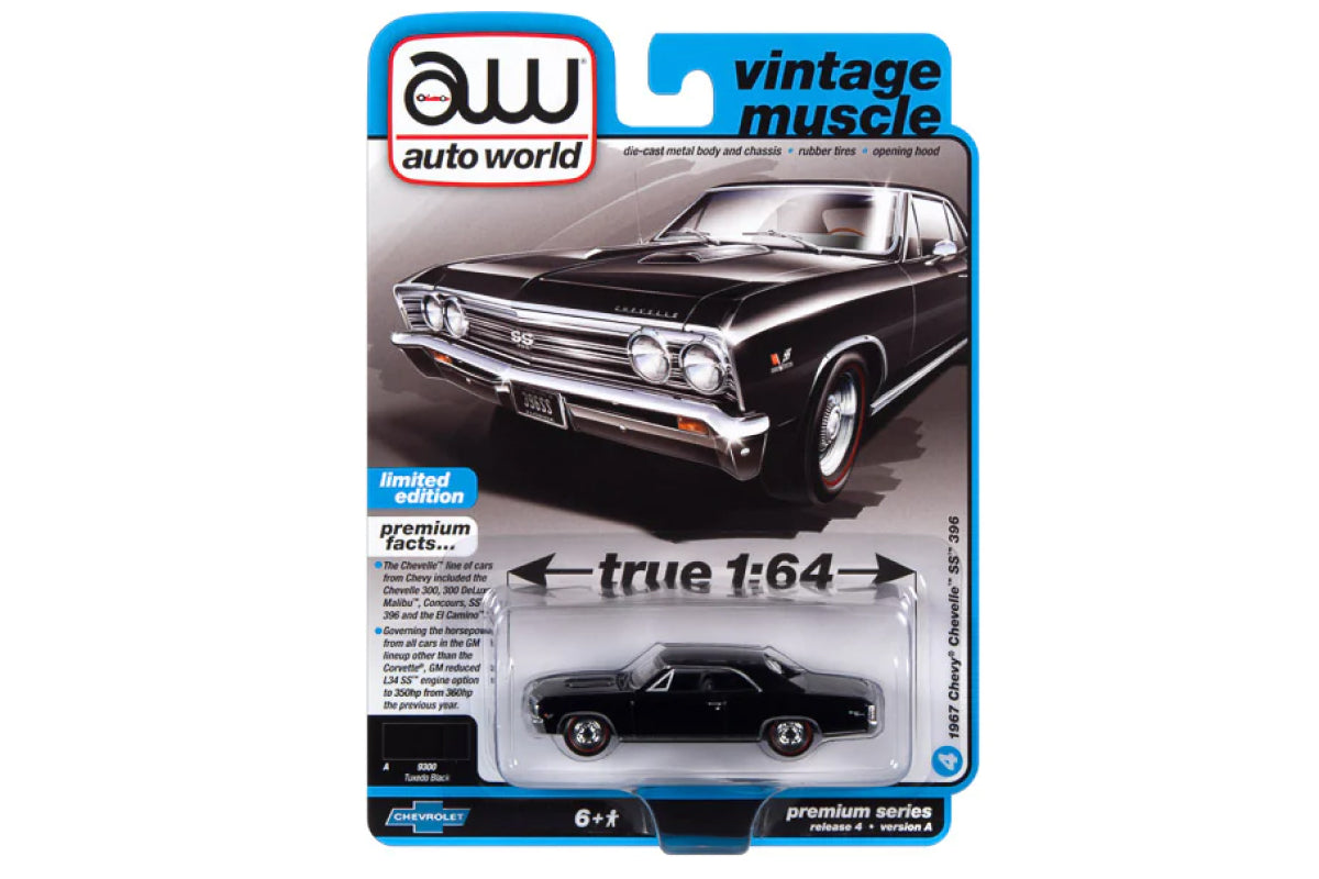 1967 Chevrolet Chevelle SS 396 (Tuxedo Black)