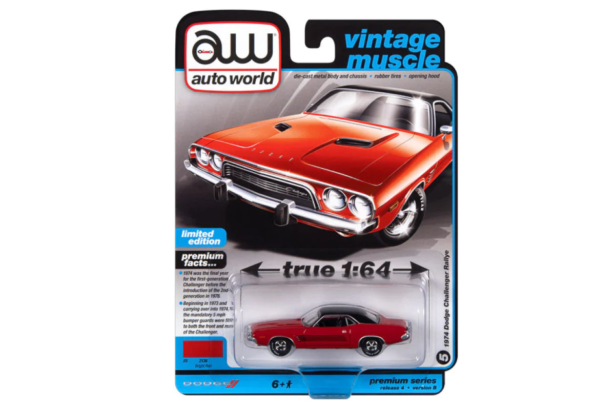 1974 Dodge Challenger Rallye (Bright Red)