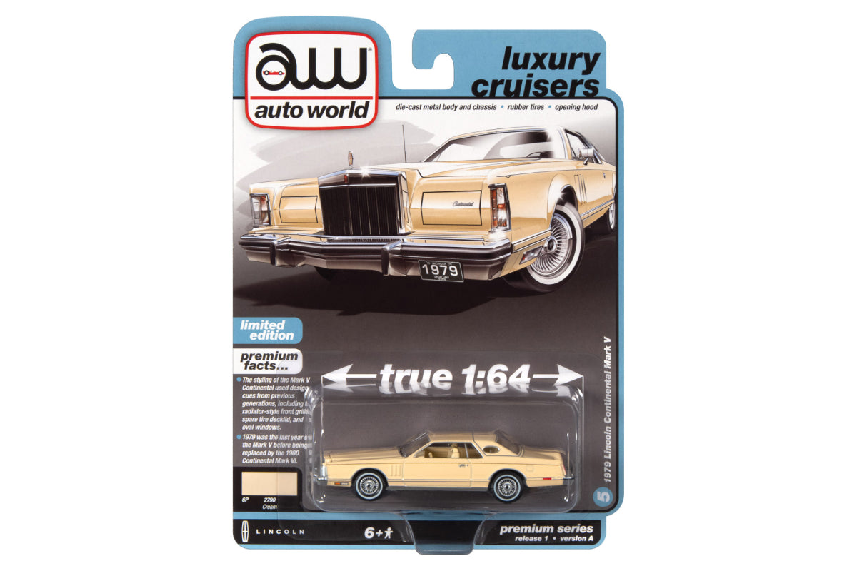 1979 Lincoln Continental Mark V (Cream)