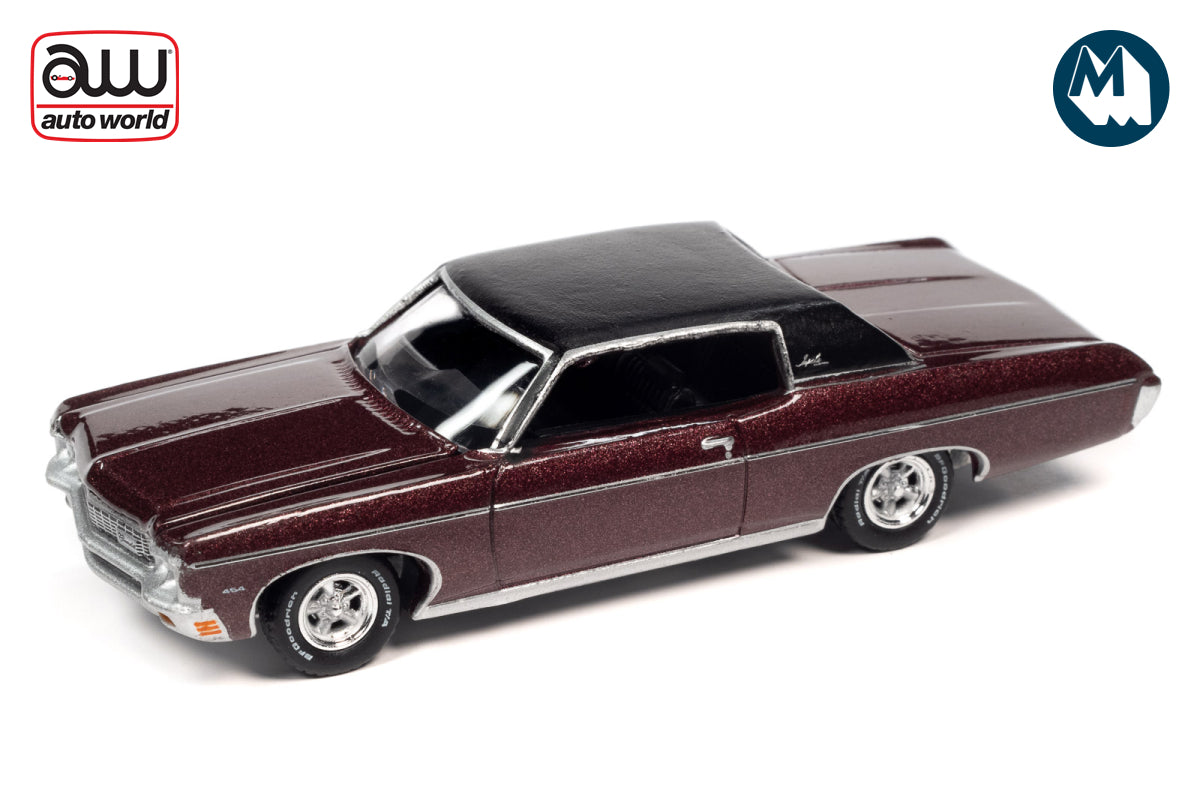 1970 Chevrolet Impala Custom Coupe (Black Cherry Poly)