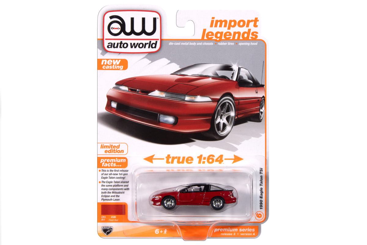 1990 Eagle Talon TSi (Flash Red)