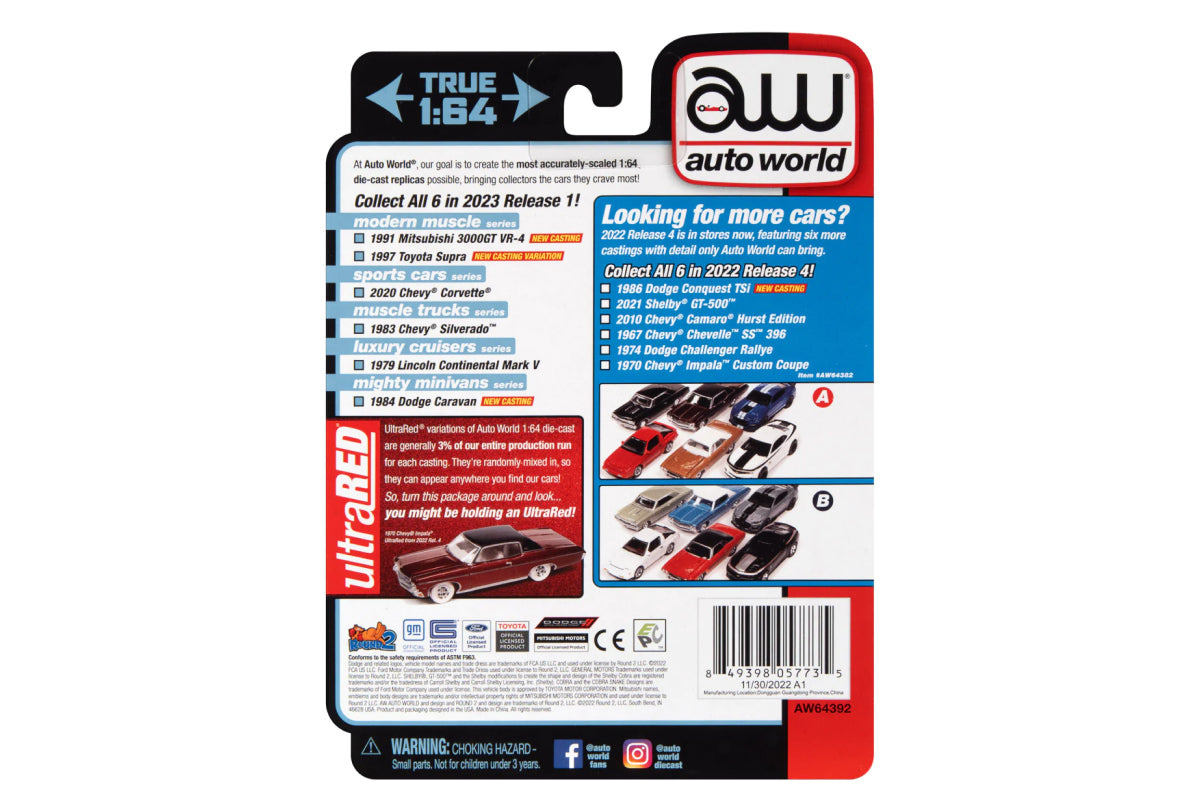 1984 Dodge Caravan (Garnet Peal Coat)