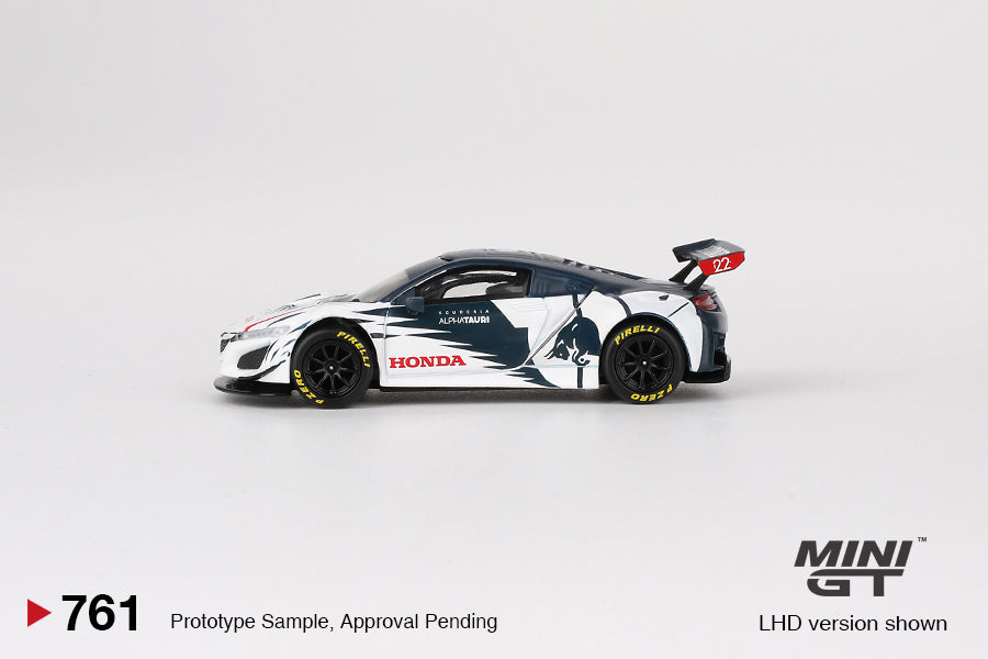 #761 - Honda NSX GT3 EVO AlphaTauri Yuki Tsunoda 2023 Red Bull Formula Nurburgring