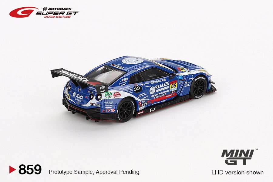 #859 - Nissan GT-R NISMO GT3 #56 " REALIZE NISSAN MECHANIC CHALLENGE GT-R" 2023 SUPER GT SERIES