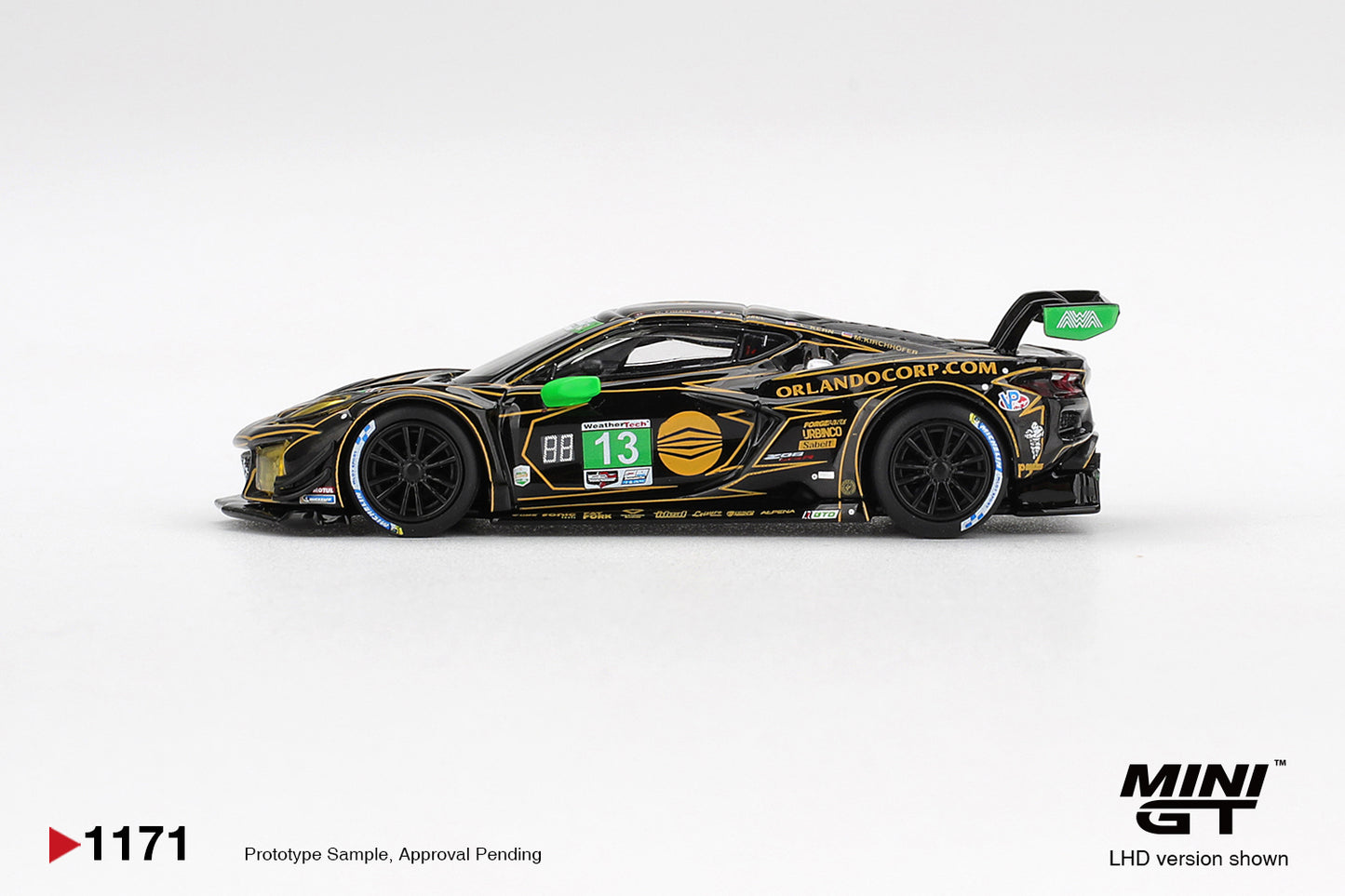 #1171 - Chevrolet Corvette Z06 GT3.R #13 AWA 2025 IMSA Daytona 24 Hrs