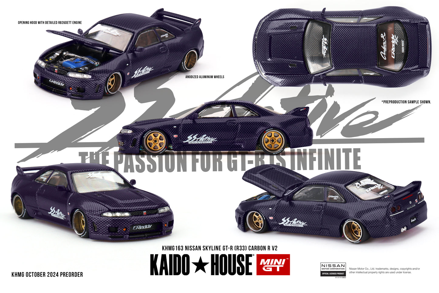 #163 - Nissan Skyline GT-R (R33) Active Carbon R V2
