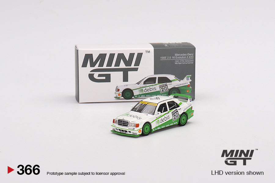 #366 - Mercedes-Benz 190E 2.5 16 Evolution II 1991 DTM Zakspeed #20 Michael Schumacher