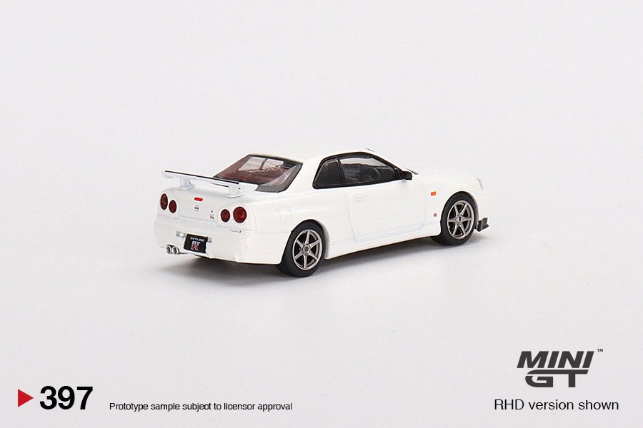 #397 - Nissan Skyline GT-R (R34) V-Spec N1 (White)