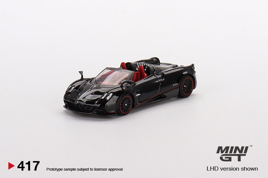 417 - Pagani Huayra Roadster (Black) – Modelmatic