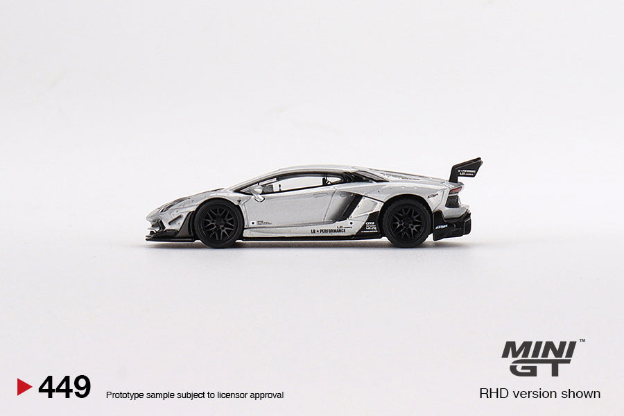 #449 - LB★WORKS Lamborghini Aventador Limited Edition (Matt Silver)