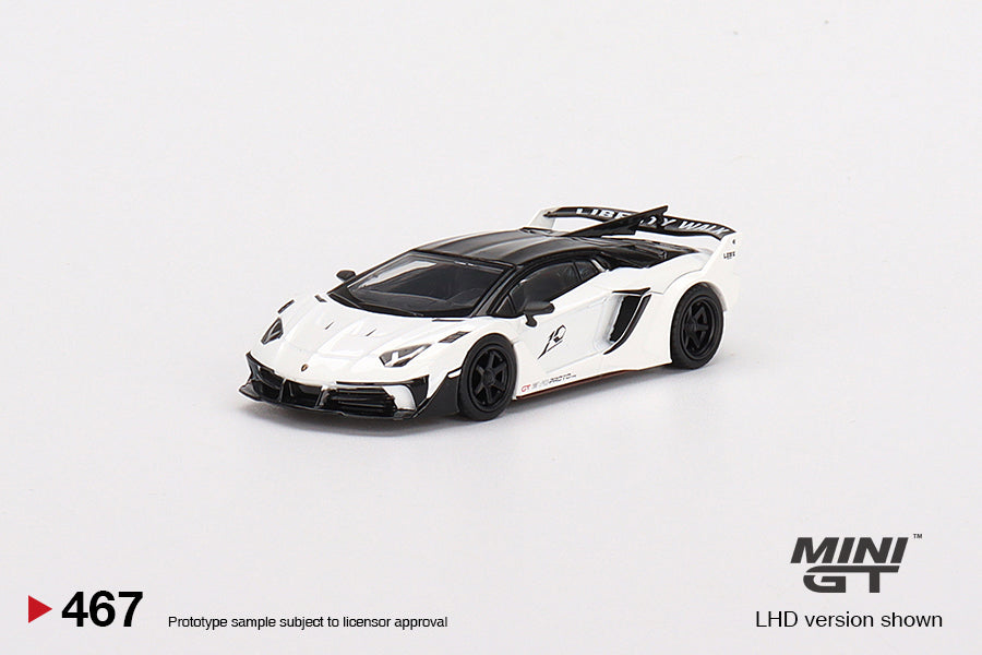 #467 - LB-Silhouette WORKS Lamborghini Aventador GT EVO (White)