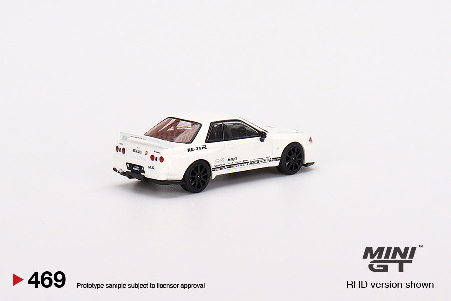 #469 - Top Secret Nissan Skyline GT-R VR32 (White)