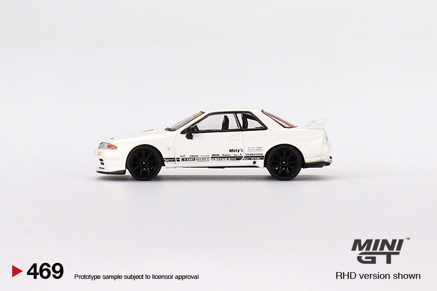 #469 - Top Secret Nissan Skyline GT-R VR32 (White)