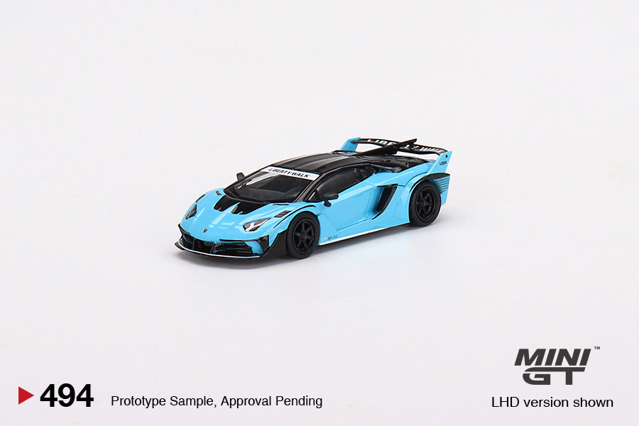 #494 - Lamborghini LB-Silhouette WORKS Aventador GT EVO (Baby Blue)