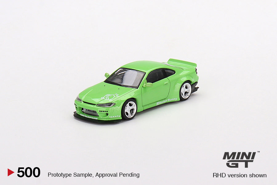#500 - Nissan Silvia (S15) Rocket Bunny (Green)