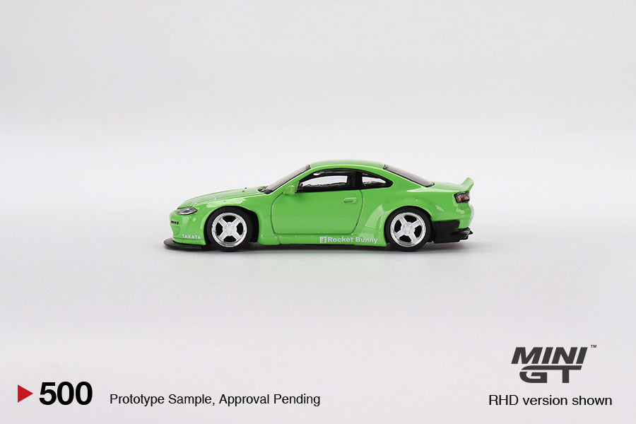 #500 - Nissan Silvia (S15) Rocket Bunny (Green)