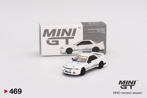 #469 - Top Secret Nissan Skyline GT-R VR32 (White)
