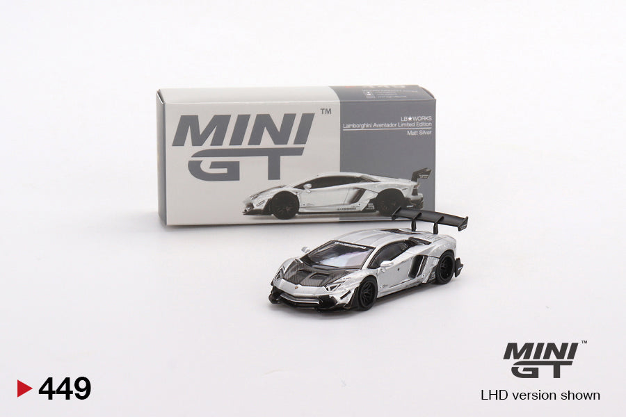 #449 - LB★WORKS Lamborghini Aventador Limited Edition (Matt Silver)