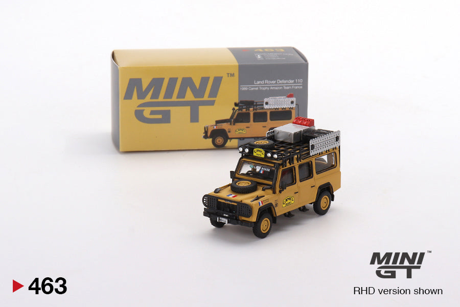 #463 - Land Rover Defender 110 1989 Camel Trophy Amazon Team France
