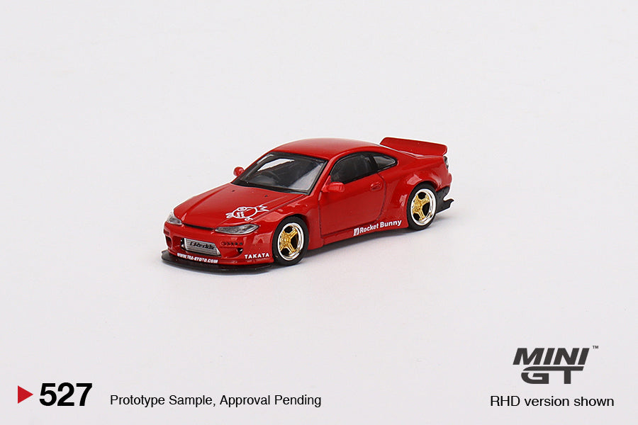 #527 - Nissan Silvia (S15) Rocket Bunny (Red)