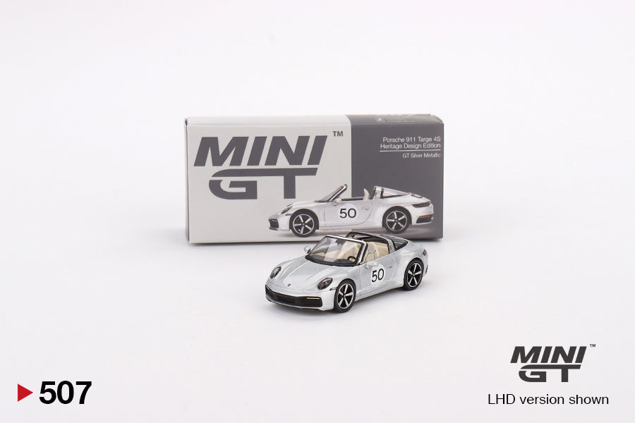 #507 - Porsche 911 Targa 4S Heritage Design Edition GT (Silver Metallic)