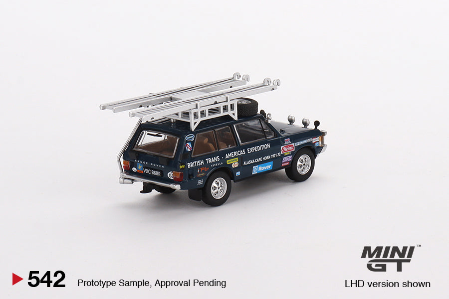 #542 - 1971 Range Rover British Trans-Americas Expedition (VXC-868K)