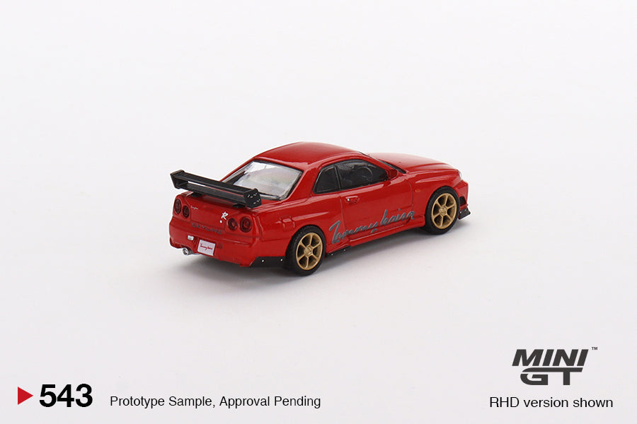 #543 - Nissan GT-R (R34) Tommykaira R-z (Red)