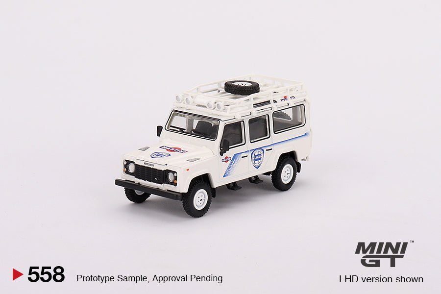 #558 - Land Rover Defender 110 1991 Safari Rally Martini Racing Support Vehicle
