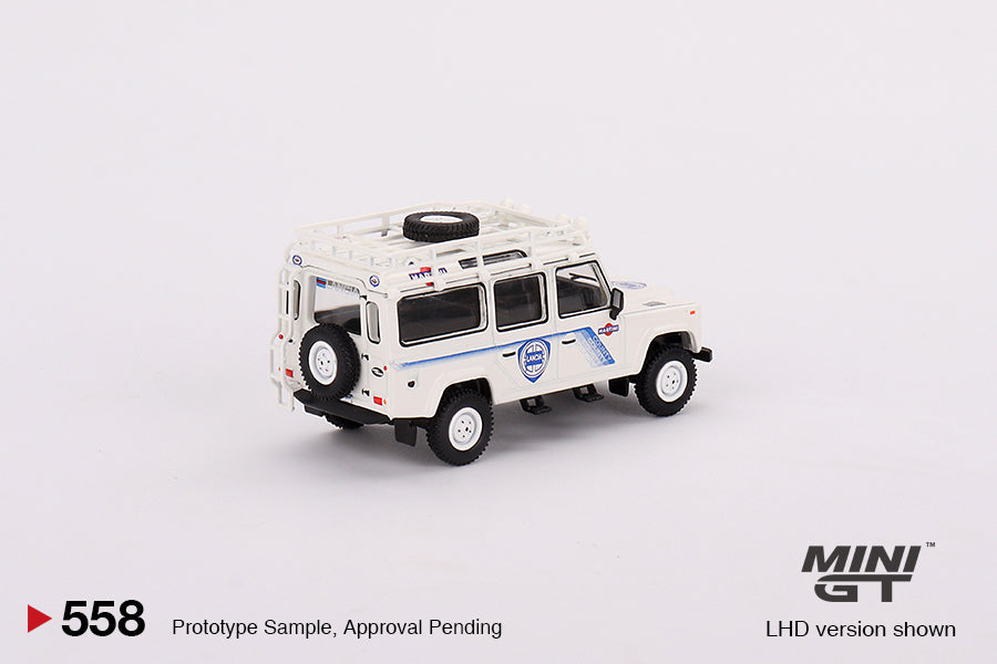 #558 - Land Rover Defender 110 1991 Safari Rally Martini Racing Support Vehicle