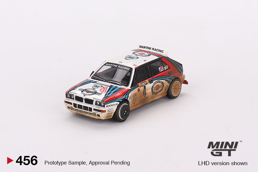 #455/456/457/458 - Lancia Delta HF Integrale Evoluzione 1992 Rally Monte Carlo Martini Racing (4 Cars Set)