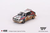 #455/456/457/458 - Lancia Delta HF Integrale Evoluzione 1992 Rally Monte Carlo Martini Racing (4 Cars Set)