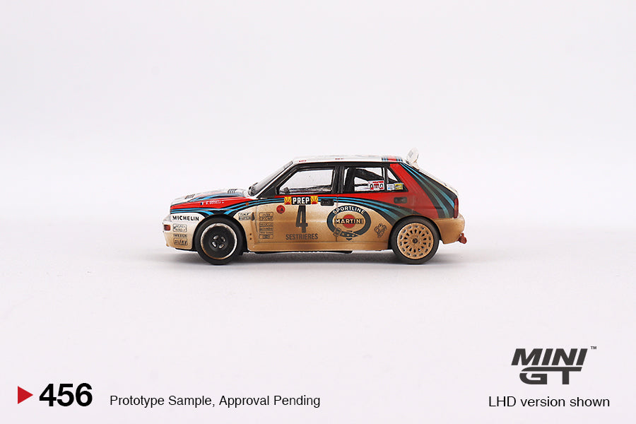 #455/456/457/458 - Lancia Delta HF Integrale Evoluzione 1992 Rally Monte Carlo Martini Racing (4 Cars Set)