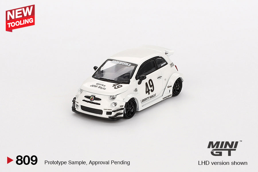 #809 - LB-WORKS x Abas Works ABARTH 595 (Gara White)