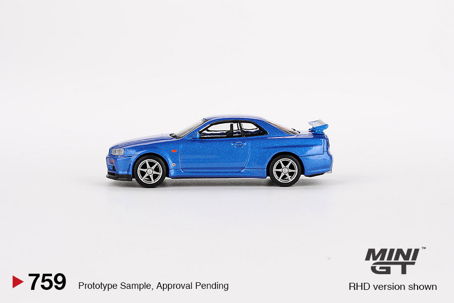 #759 - Nissan Skyline GT-R (R34) V-Spec (Bayside Blue)