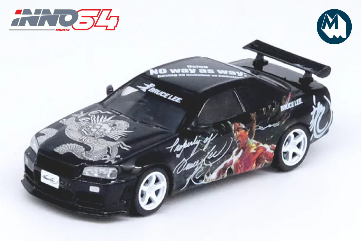 Nissan Skyline GT-R (R34) - Bruce Lee 50th Anniversary (Black)