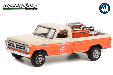 1971 Ford F-250 with Fire Equipment, Hose and Tank - 1971 Schaefer 500 at Pocono Official Truck