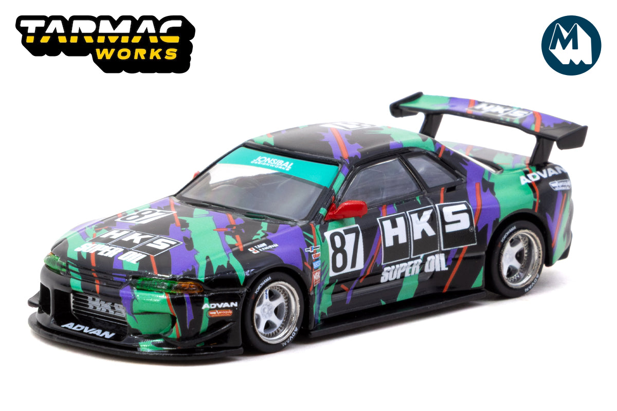 Nissan Skyline (R32) Widebody + Trading Cards - HKS – Modelmatic