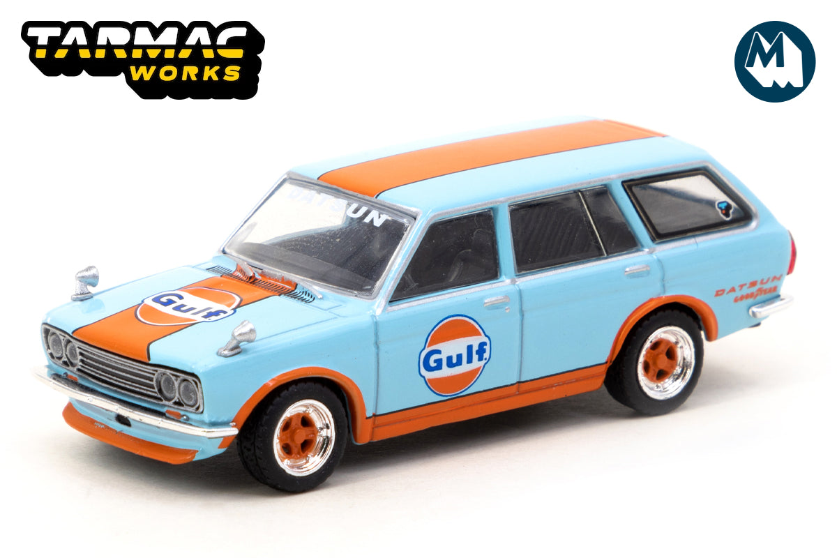 Datsun Bluebird 510 Wagon "Gulf Oil" - MIJO Special Edition
