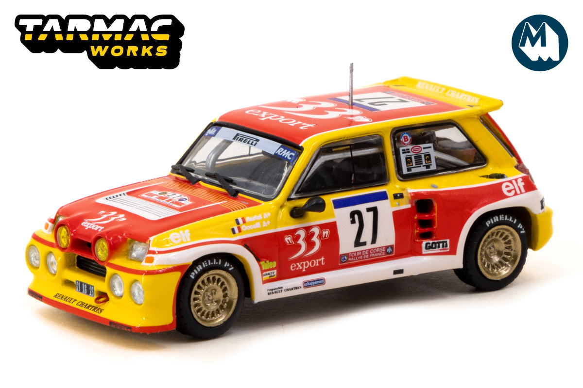 Jean Ragnotti Renault 5 Maxi Turbo n° 1 4th Tour de France 1985 1/43 Jean Ragnotti Renault 5 Maxi Turbo n° 1 4th Tour de France 1985 1/43