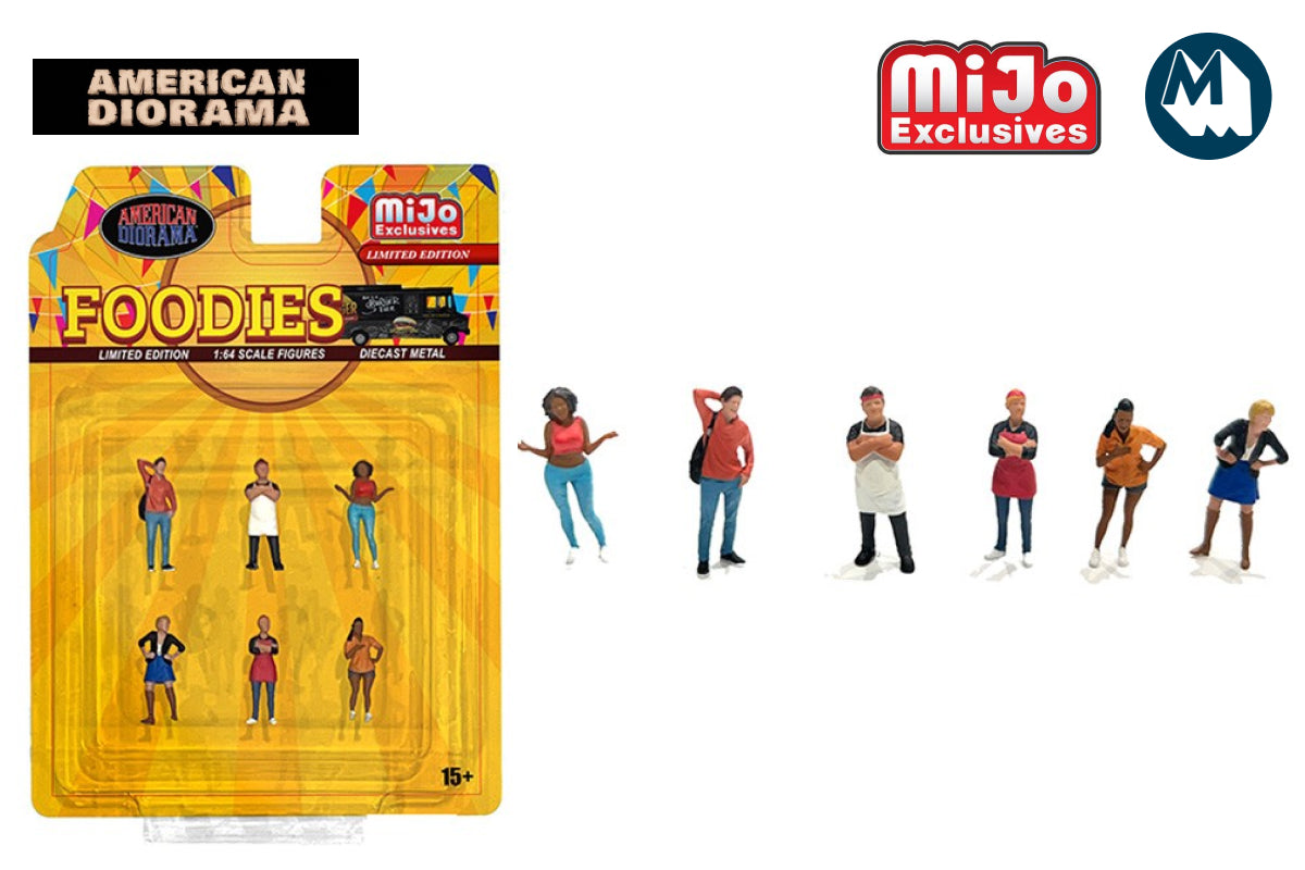 1:64 American Diorama Foodies Figure Set (AD-64531)