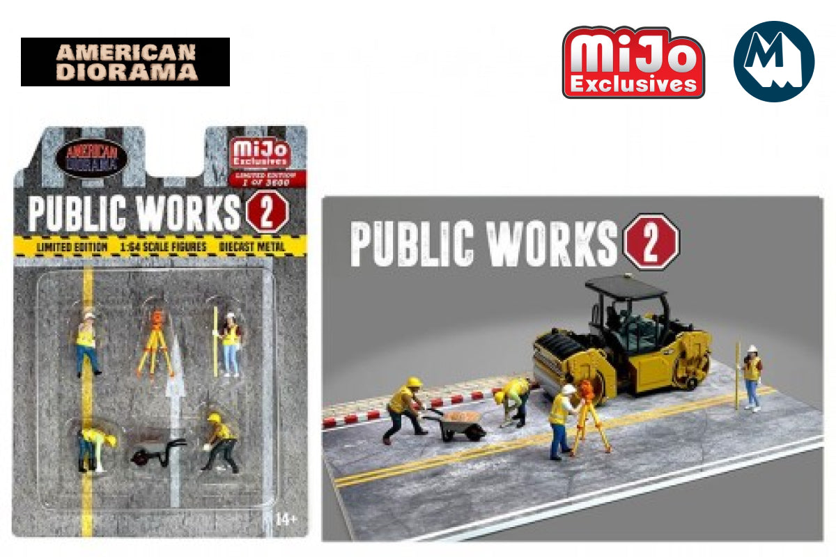 1:64 American Diorama Public Work 2 (AD-76519)