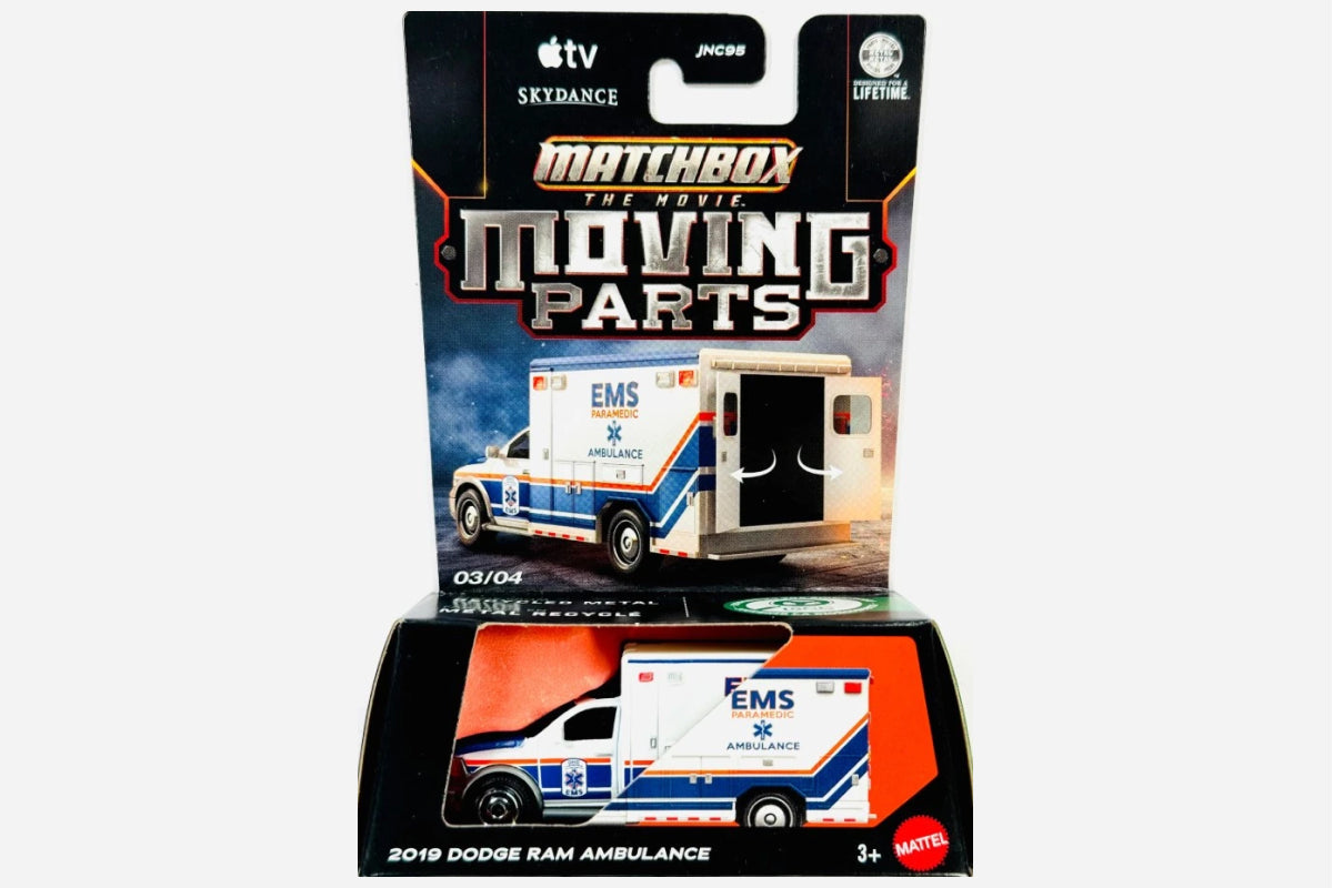 2026 "The Movie" #03 - 2019 Dodge Ram Ambulance (White)
