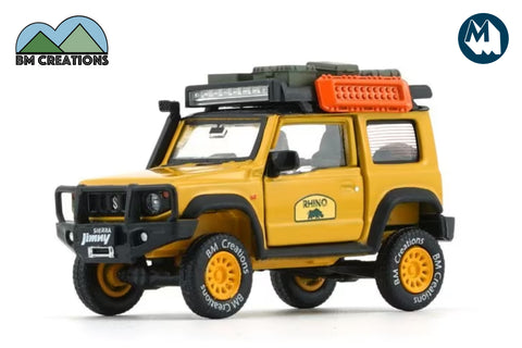 2019 Suzuki Jimny (JB74) with Rhino Accessory Pack (Ivory Yellow)