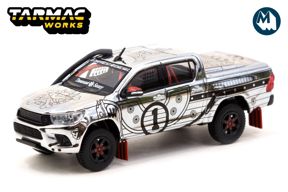 Toyota Hilux with Metal Oil Can - Thousand Sunny