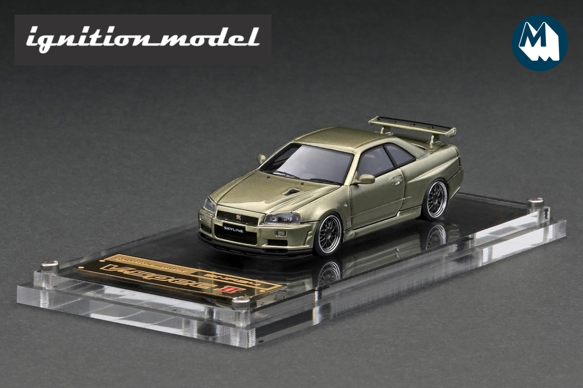 Nissan Skyline GT-R V-spec Ⅱ (R34) (Millennium Jade / Resin)